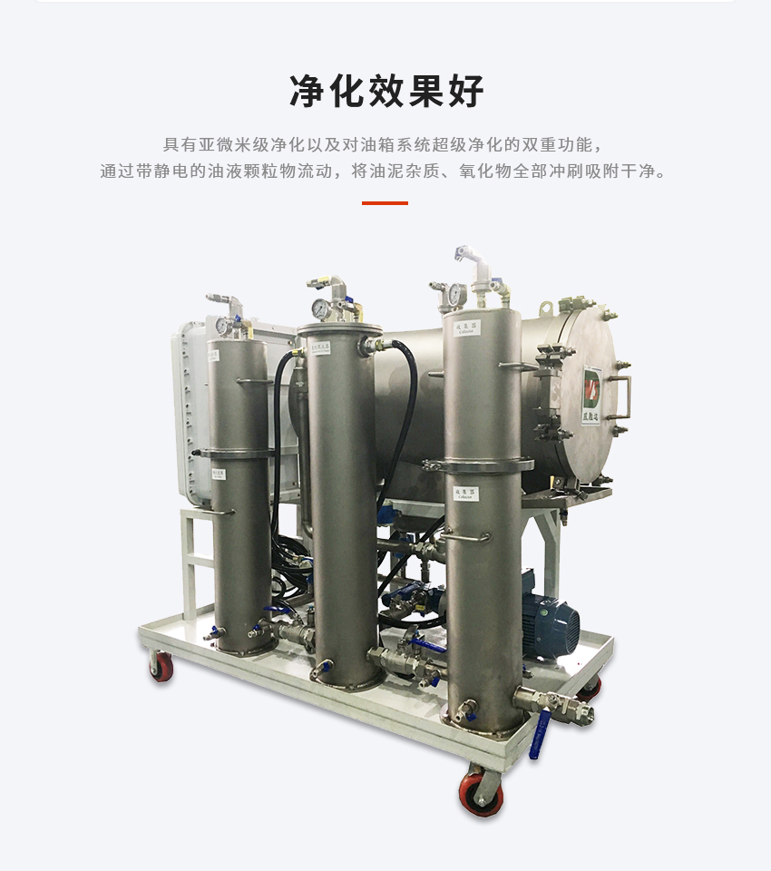 聚結平衡電荷一體式凈油機